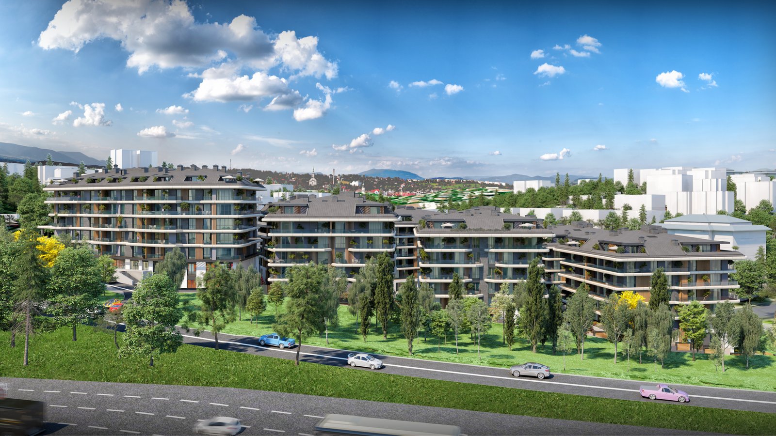 Premium Istanbul residences overlooking the city